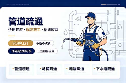 贵溪管道疏通