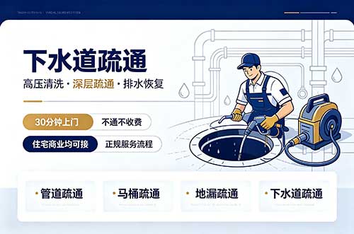 贵溪下水道疏通